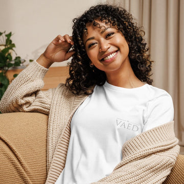 T-shirt à manches courtes pour femme avec imprimé de lettres et col rond